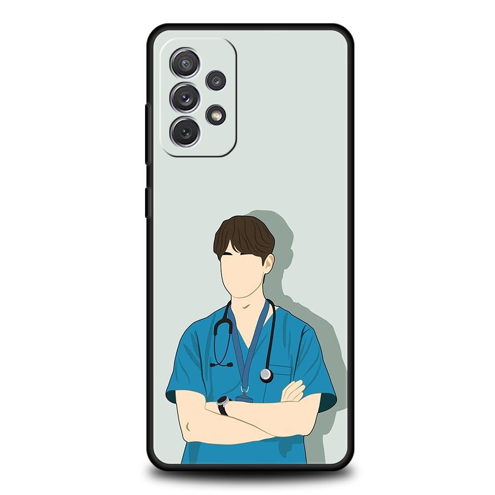 Чехол для телефона Samsung Galaxy A15 A13 A51 A71 A41 A31 A21S A03S A05 A35 A55 A23 A25 A33 A53 A73 5G Cover Доктор Медсестра Медицинский