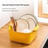 Double-Layer Vegetable Washing Basin with Drain Basket