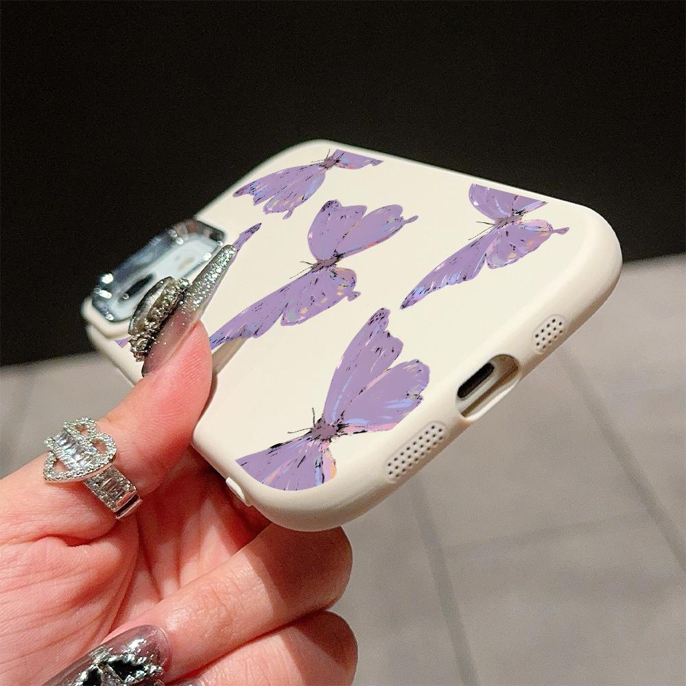 Solid Color Silver Edge Lens Soft Liquid Silicone Shockproof Phone Case for iPhone Samsung Huawei Honor Xiaomi Redmi OPPO Realme Vivo Infinix Tecno