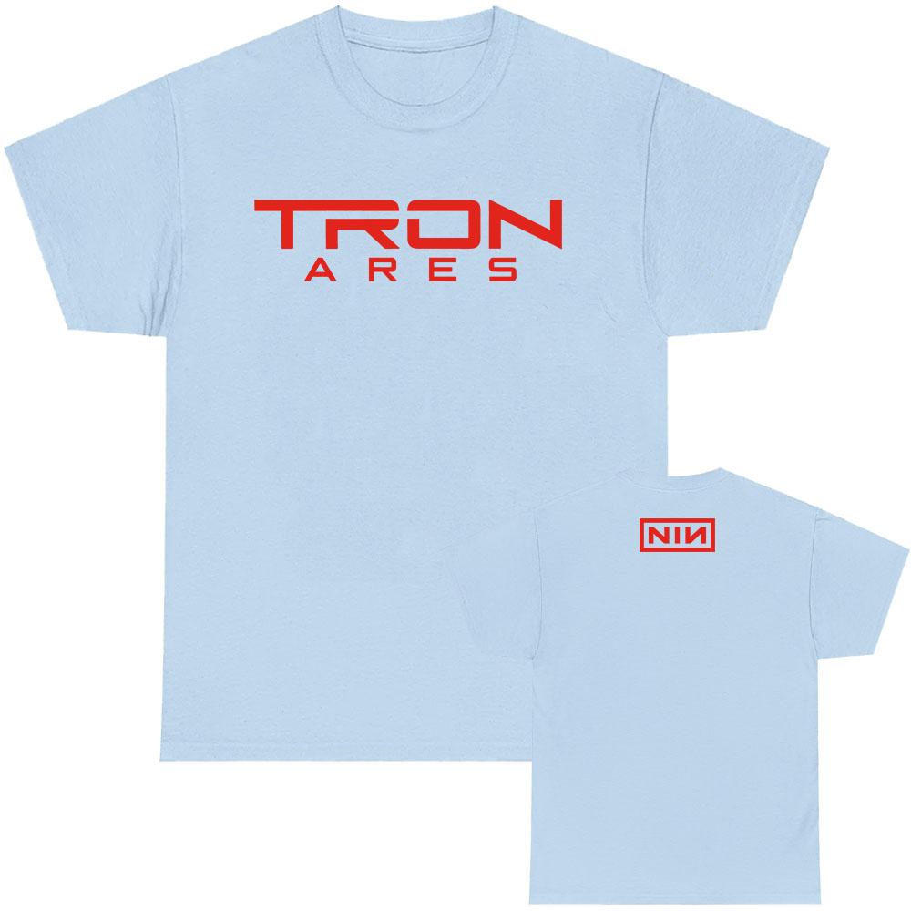 Nine Inch Nails Tron Ares T-shirt Rock Band Album Printing Tshirts Cotton Loose Casual Fashion Tee-shirt Graphic Print Tees