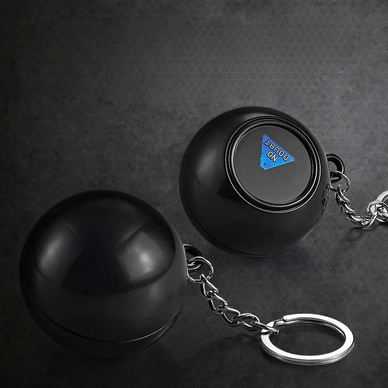 Магический Шар 8 Портативный Гадалка с 20 Ответами Мистический Черный Шар 8 Новинка Вечеринка Игровой Реквизит для Подростков Взрослых Гадание Подарок