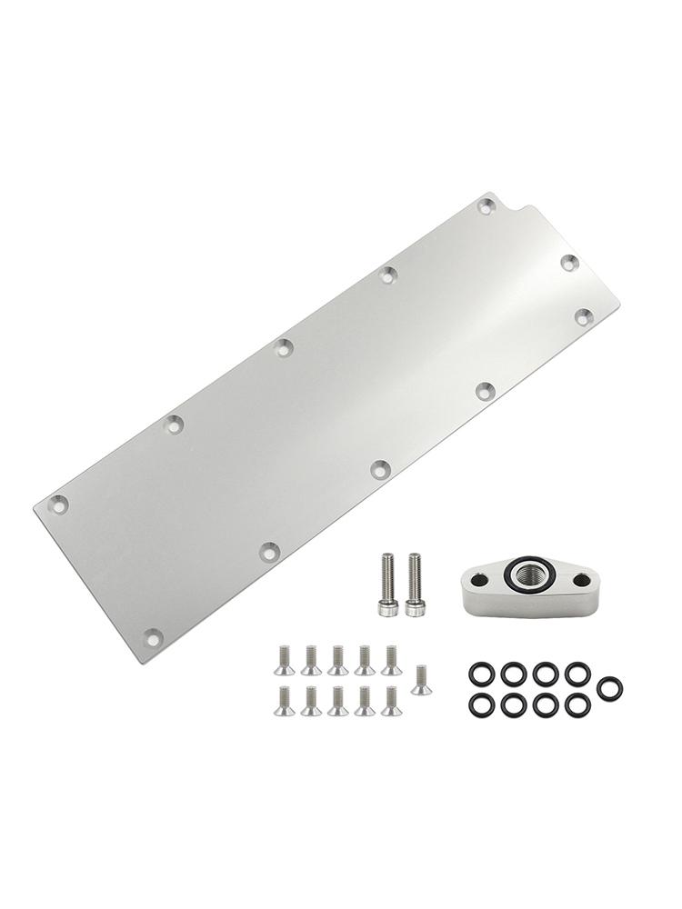 Масляная крышка области толкателей двигателя из кованого алюминия 551605 для Chevy Gen IV