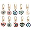 Pendant Car Key Ring Blue Eye  Key Chain Handbag Charms Evil Eye Keychain Irregular Heart Keyring