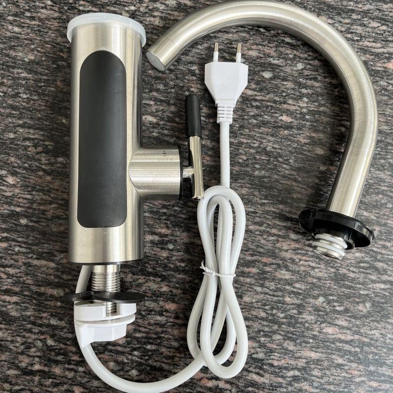 3000 Вт Бытовой Кран Быстрого Нагрева Интеллектуальный Цифровой Дисплей Мощный Электрический Водонагреватель Мгновенный Горячий Электрический Кран 36 * 20 см