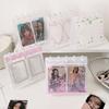 3 Inch Photocards Holder Loose Leaf Bill Storage Booklet New Photo Album