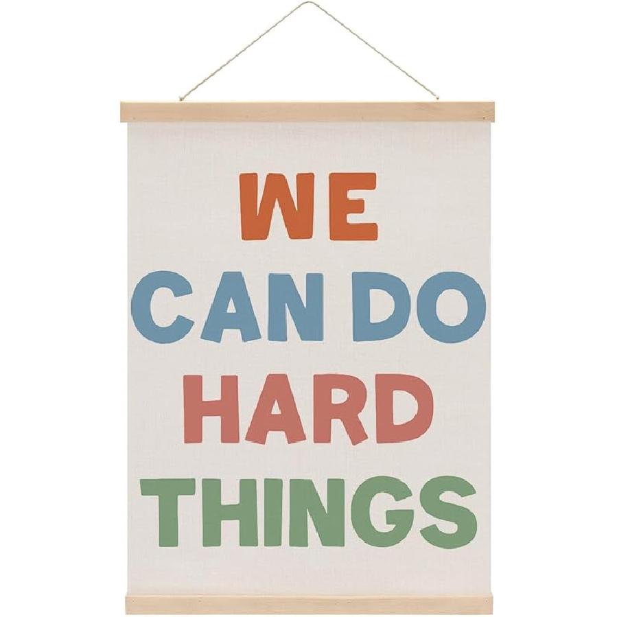 Neutral Classroom Decor Wall Hanging Banner Everything is Figureoutable Sgin pirational Classroom Theme Wall Hanging Decor for Office Playrooom
