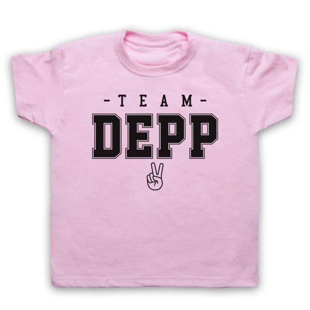 JOHNNY DEPP TEAM DEPP ICONIC ACTOR FAN LOVER SPARROW KIDS CHILDS T-shirt