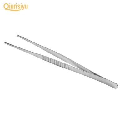Пинцет с зубцами 16/20/25/30 см, длинные щипцы из нержавеющей стали для еды