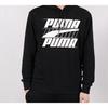 Puma Толстовка с капюшоном с буквенным принтом и логотипом, пуловер с длинными рукавами, мужские топы, черный 844141-01