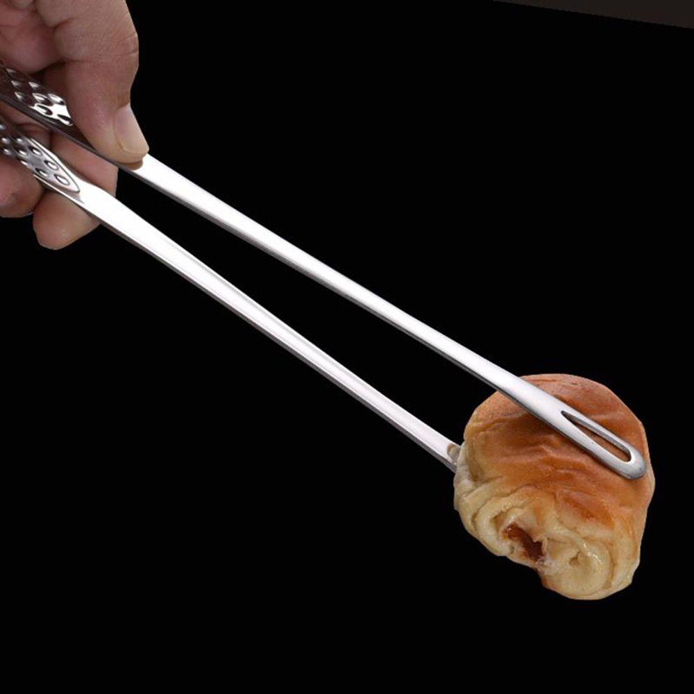 Tools BBQ Tweezer Non-Slip Steak Tongs Stainless Steel Barbecue Tongs Food Tongs Long Handle