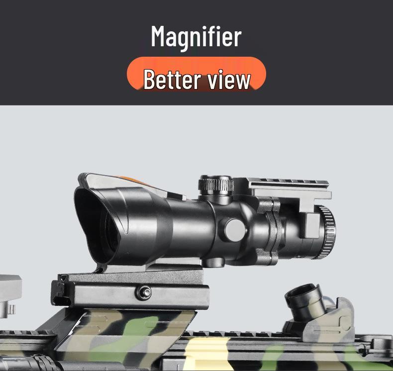 Электрический пистолет с мягкими пулями - Игрушечная снайперская винтовка M416 для детей