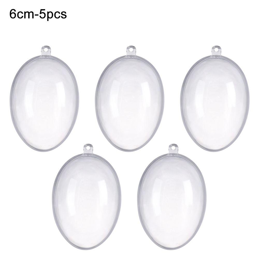 Украшение Украшения Пасхальное украшение с возможностью наполнения Прозрачное пасхальное яйцо Конфетница Прозрачные шары