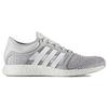Adidas Rocket Boost Cc Round Toe Lace-Up Durable Breathable Low-Top Running Shoes Men Running Shoes Gray White CG2756