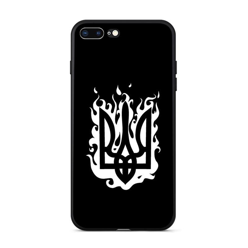 Flag of Ukraine Unique Design Phone Case For Iphone 13 12 Mini 11 Pro XS Max Hard Mobile Shell 8 7 Plus 5S 6S X XR 10 SE Cover