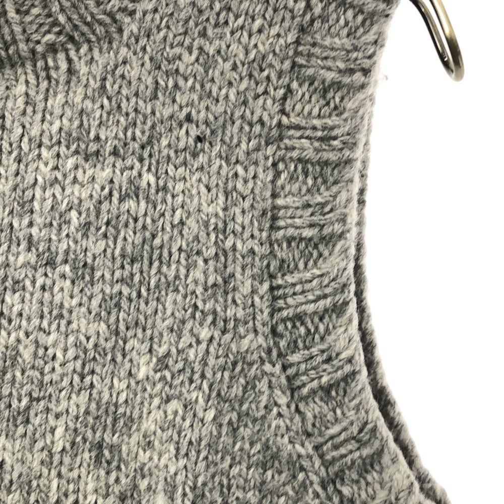 Лоуренс Дж Смит Вязаный из британской шерсти Лучший серый Женский Б/у