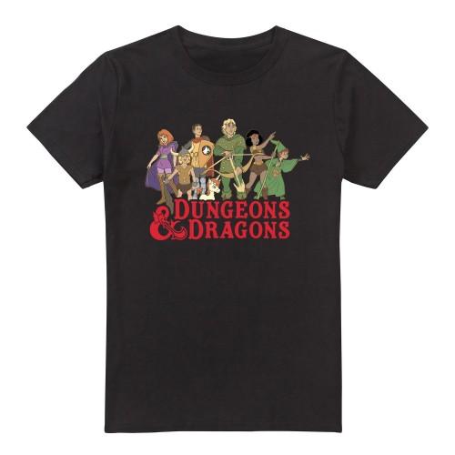 Dungeons & Dragons Mens Line Up T-Shirt