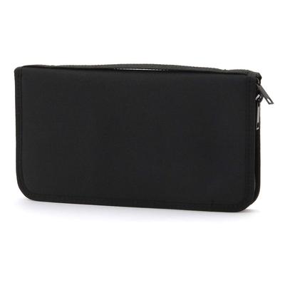 MUJI Чехол для паспорта из полиэстера с прозрачными карманами x 13 x Товар 38743668, Черный, Прибл.. 23,5 2,5 см, Номер