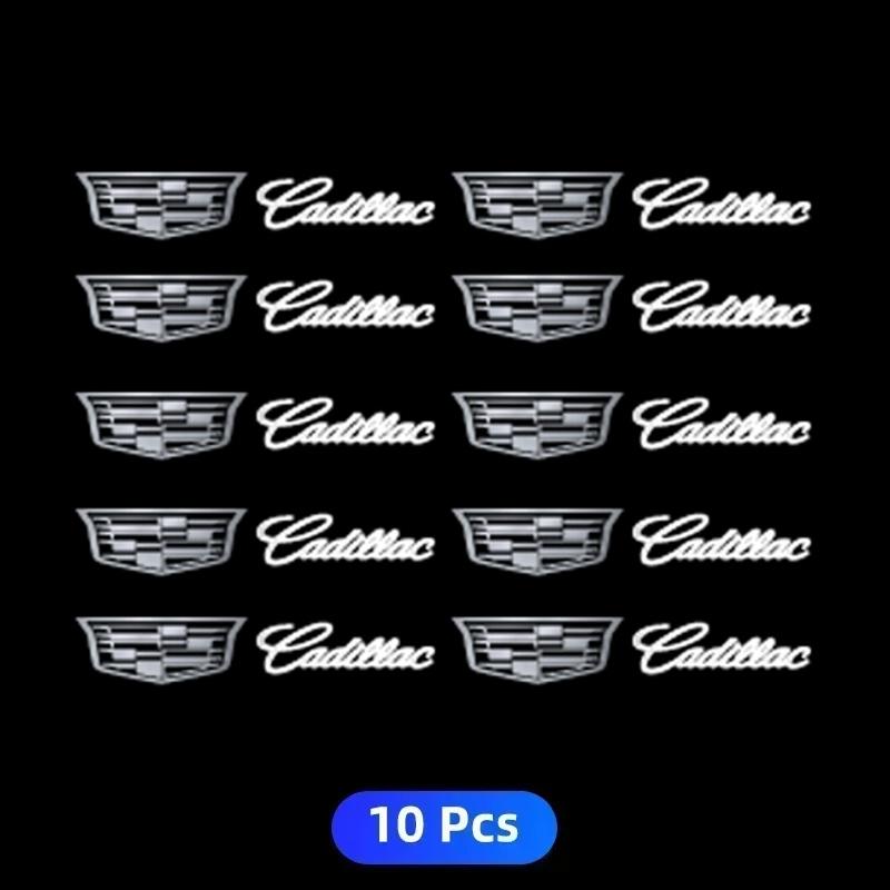 Car Metal Emblem Wiper Stickers Reflective Styling Decals for Cadillac Escalade CTS ATS SRX XT4 XT5 XT6 STS XTS SLR CT4 CT5 CT6