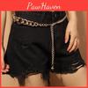 Metal Waist Chain For Women With Irregular Aluminum Links Summer Fashion Accessory