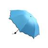 Portable Three-fold Umbrella Meet Water Flowering Sunny and Rain Dual-use Umbrella Anti-ultraviolet Sun Umbrella Strong Umbrella