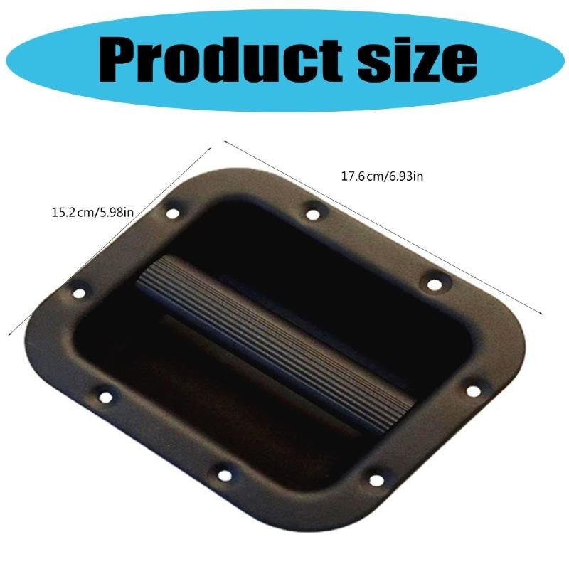 2 шт. Ручка для динамика, Ручка для сабвуфера, Ручка для усилителя, Ручка для корпуса динамика, Металлическая ручка, Звуковой аксессуар, Утопленная ручка для динамика