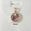 Free Laser Custom Photo Necklace Men Women Personalized Jewelry Any Picture Pendant 26/35/45/68.5mm Size Round Charm
