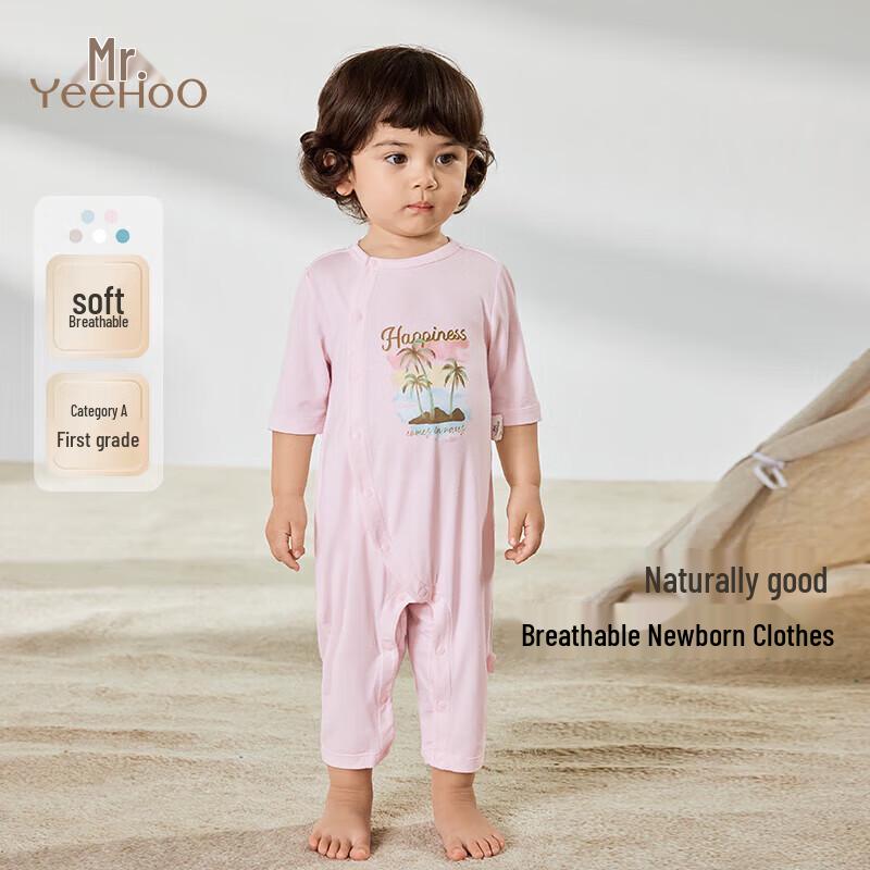 YEEHOO Baby Unisex Breathable Spring/Summer Romper