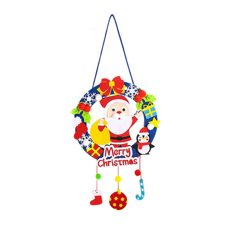 Снеговик, лось, Дед Мороз, Рождественский кулон, светящийся, рождественский кулон, дети, ручная работа, венок, украшение на рождественскую елку, подарки