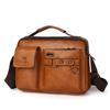 Мужская сумка в деловом стиле, сумка-тоут, высококачественная ПУ кожа, сумка-мессенджер через плечо для мужчин, сумка с верхней ручкой, мужская сумка через плечо, сумка Bolsa