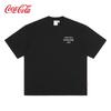 Мужская футболка Coca-Cola 2026 Summer с принтом в стиле distressed, с коротким рукавом