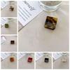 Square Acetate Hair Clips Acetic Acid Mini Hair Claw Fashion   Girls