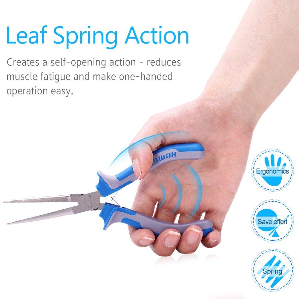 SPEEDWOX Mini Pliers 6 with Storage Cutting Precision Strong Professional Repair Accessory Micro Handmade Hobby Handicraft Beginner Set, Pieces, Case,