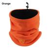 Half Face Coverage Ski Tube Scarf Fleece Cold-proof Collar Windproof Half Face Cover  Men Women