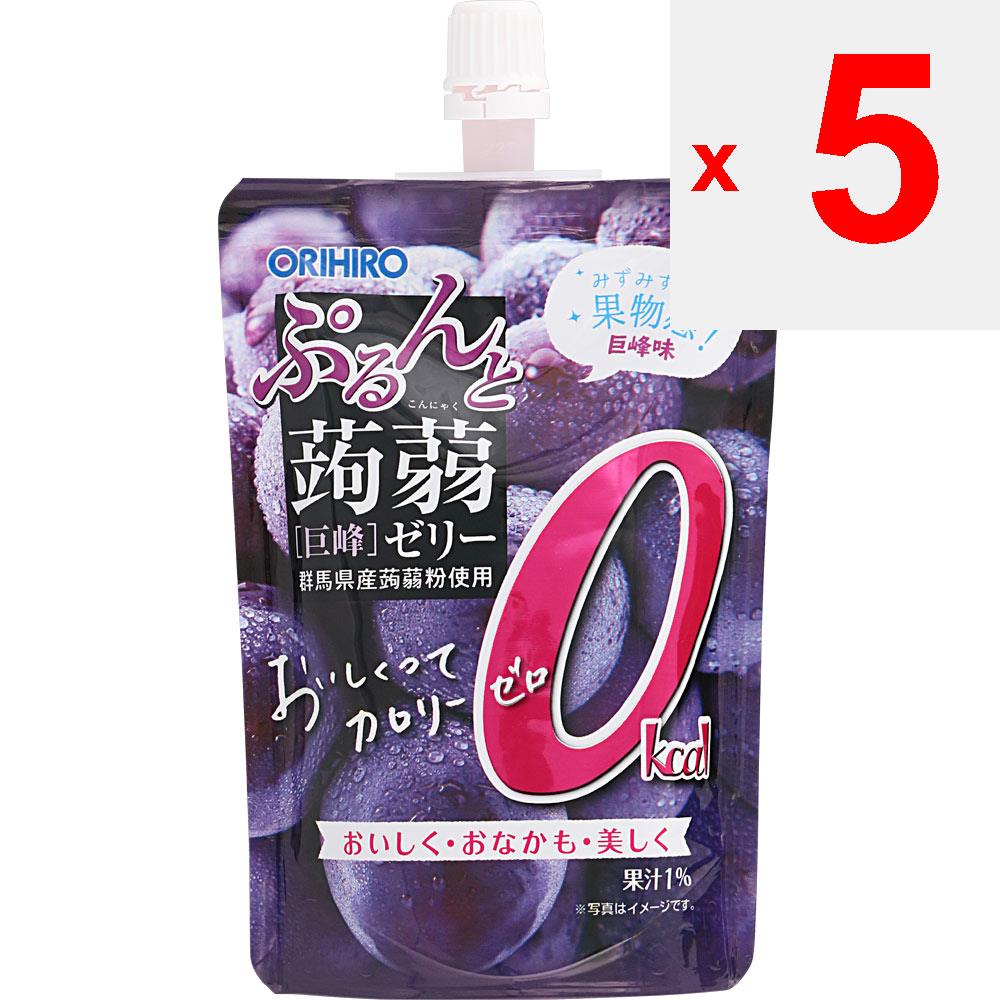 Orihiro Prandu Purunto Konnyaku Jelly Standing Calorie Zero Grape 130 г Другое (проверьте замки, очистители языка и т. д.) Желе Другое (проверить замки, язык c