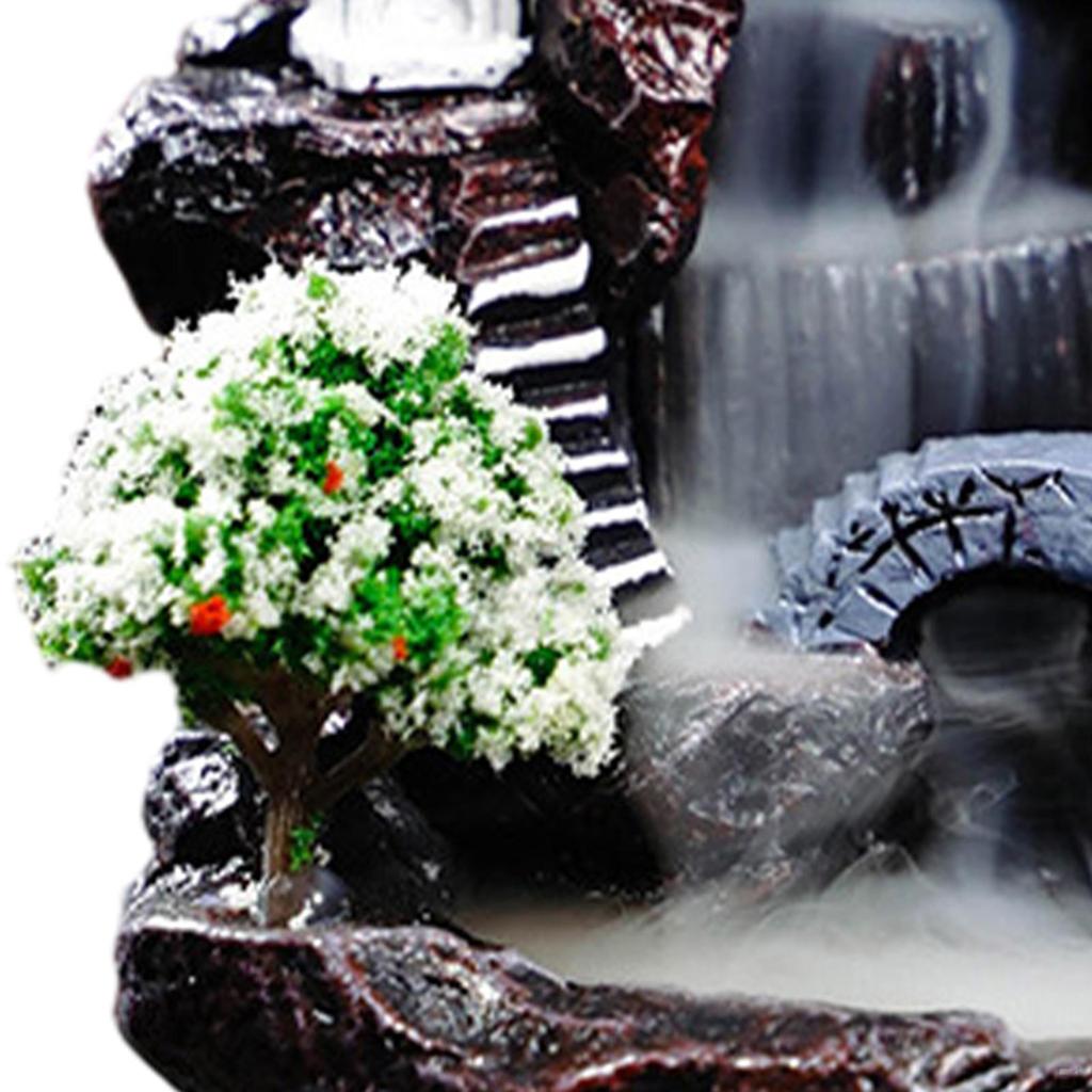 Обратный конус курильницы с водопадом для медитации