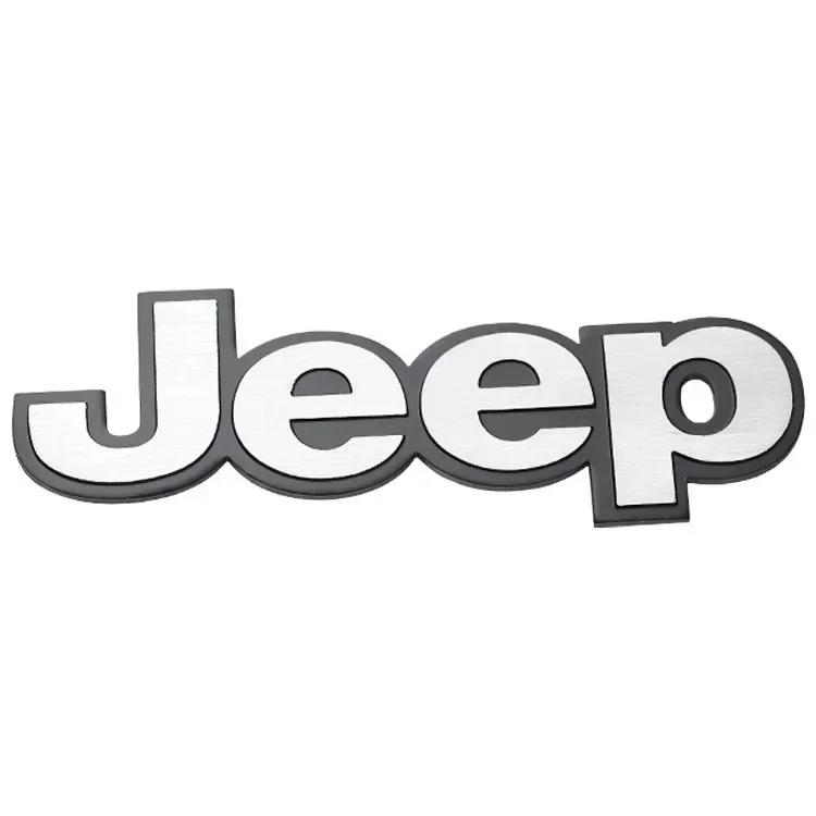 Для Jeep Для Jeep Grand Значок Cherokee Wrangler Renegade Compass JK Patriot Значок на капот автомобиля Сторона кузова Задний значок на багажник