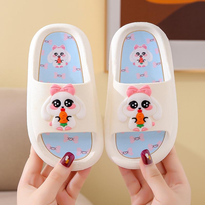 Pantuflas Детские тапочки Летние мультяшные домашние туфли для мальчиков Милые тапочки-сандалии для девочек Нескользящая детская обувь Шлепанцы Zapatos Niña