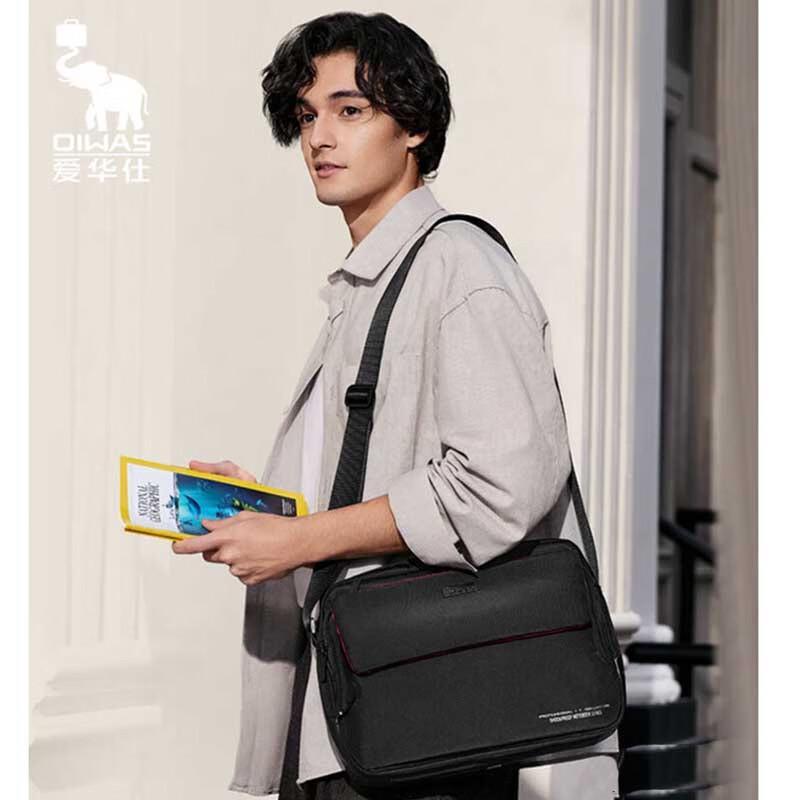 OIWAS National Geographic Water-Repellent 14-inch Laptop Messenger Bag