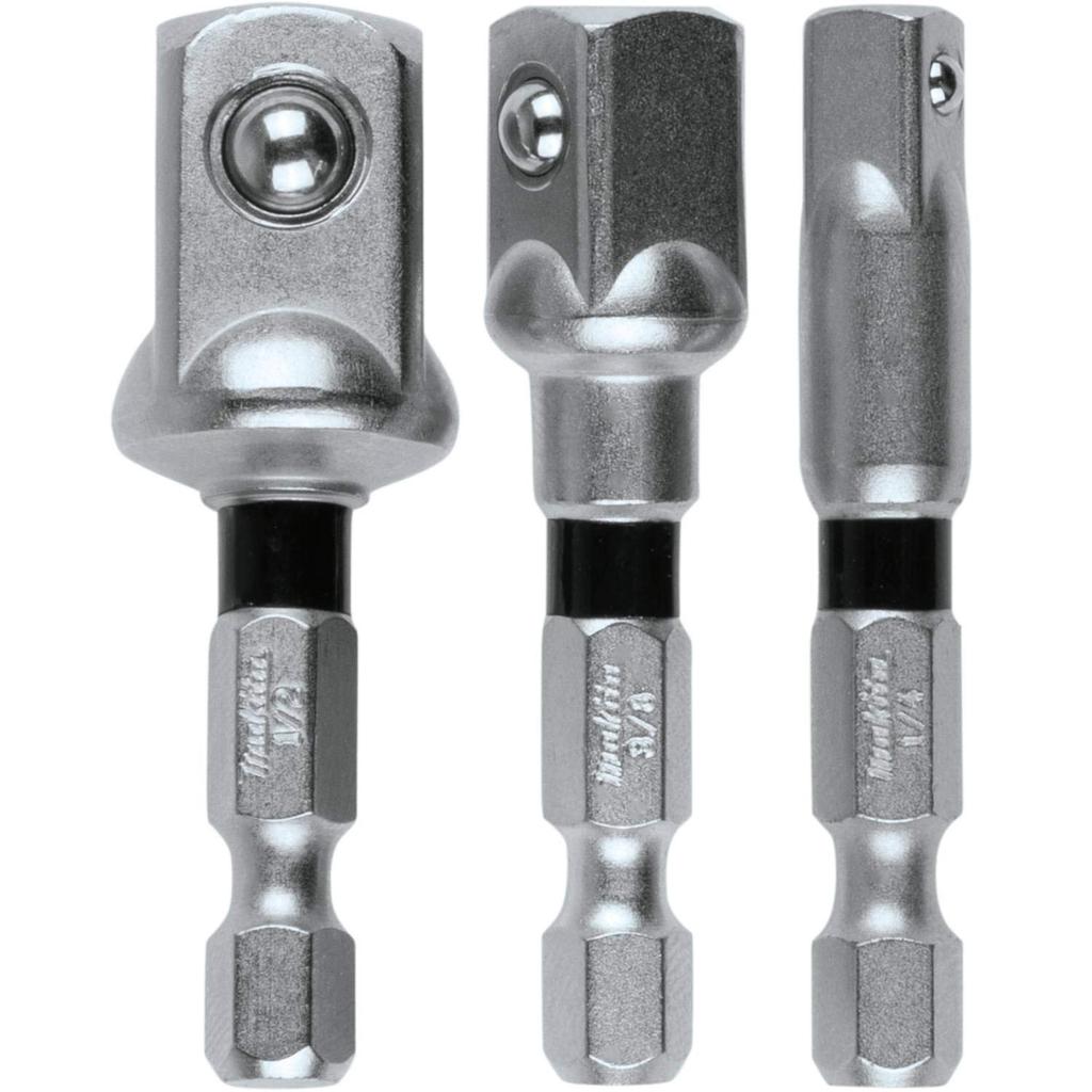 Набор адаптеров-головок Makita Impact Square XPS™ 3 шт. 2 дюйма E-01600