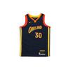 NBA Warriors 21/22 Curry City Edition Swingman Джерси Темно-оранжевый Мужская уличная одежда CN1729-421