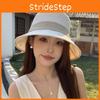 Polyester Sun Protection Hat For Women With Wide Brim And Casual Style Perfect For Outdoor Activities