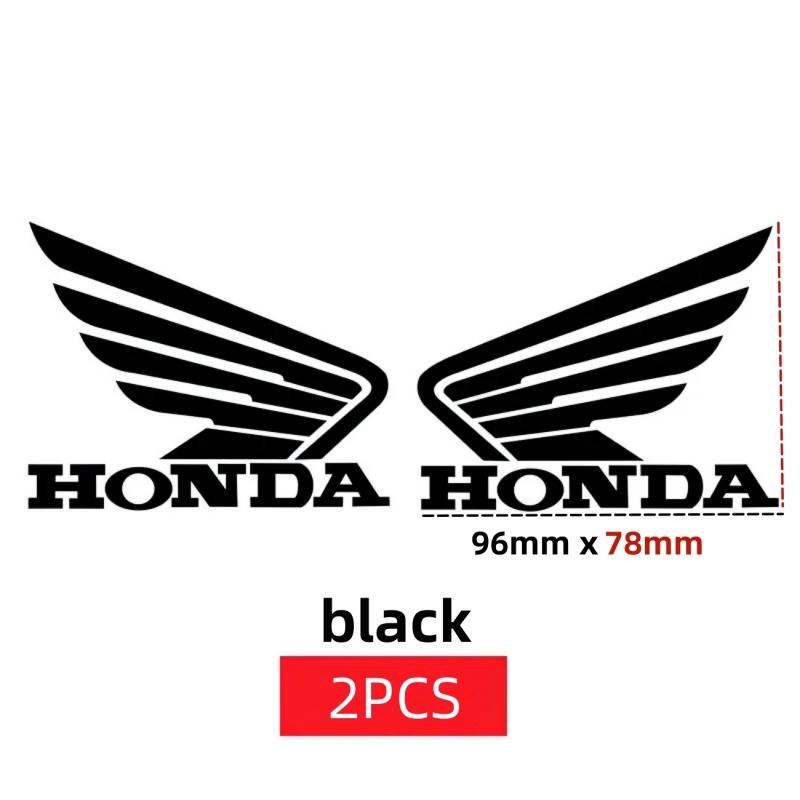 FPY1 3D Honda Motorcycle Sticker Wing Tank Logo Decals For HONDA CB CBR CBF CRF FORZA PCX XADV NC750X NAVI All Honda Moto