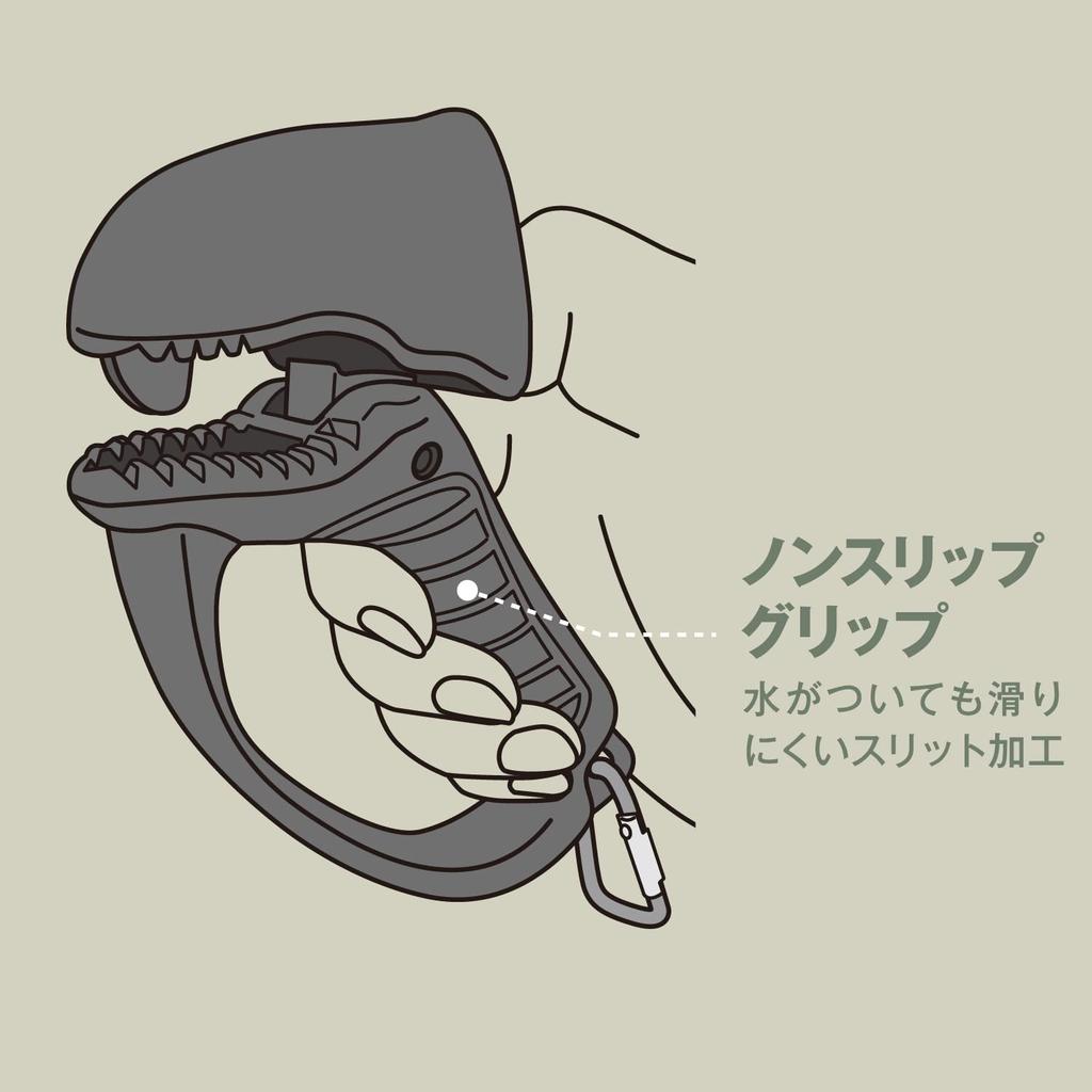 Рукоятка Daiichi Seiko Jaw Grip MC, черная