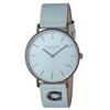 Часы PERRY Aqua Blue Dial Stainless Steel Leather Quartz 36MM Watch 14503923 Blue [Coach] Женские [Товар]