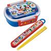 Skater Bento Chopstick Case Set, 16.5cm Chopsticks for Kids, Antibacterial, Disney Toy Story 24, Easy-Open Slide-Open, Made in Japan (ABS2AMAG-A)
