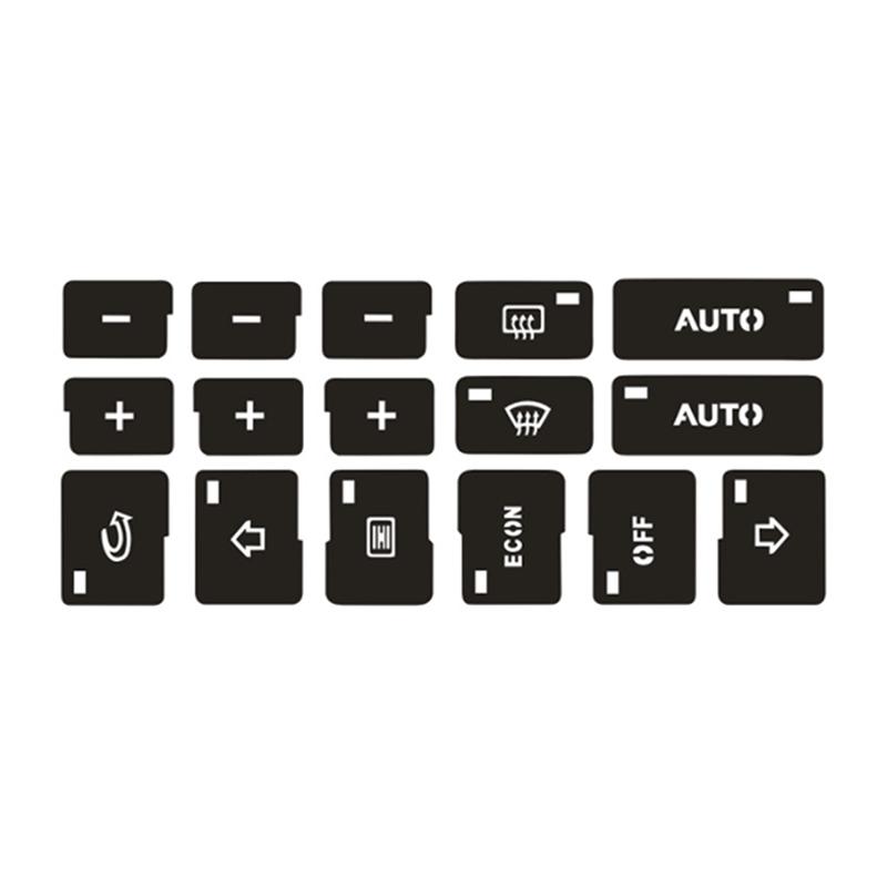 1 шт. автомобильный кондиционер, кнопка климат-контроля, ремонт, наклейки, наклейки для A4 B6 B7 00-04