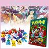 Рождественский календарь с обратным отсчетом Покемон с 24 пластиковыми игрушками для детей и коллекционеров