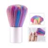 Кисть для ногтей с мягкой щетиной, косметическая кисточка, легко чистящаяся, многоразовая, для удаления пыли, кисточка для дизайна ногтей для макияжа, маникюра