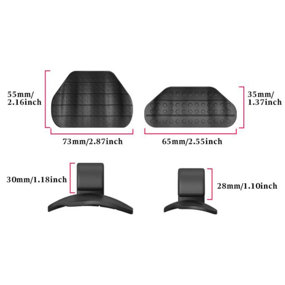 2 pcs Enhanced Ball Control Golf Club Grip Trainer Correct Posture T-Shape Golf Club Hand Grip Silicone Swing Grip Pad