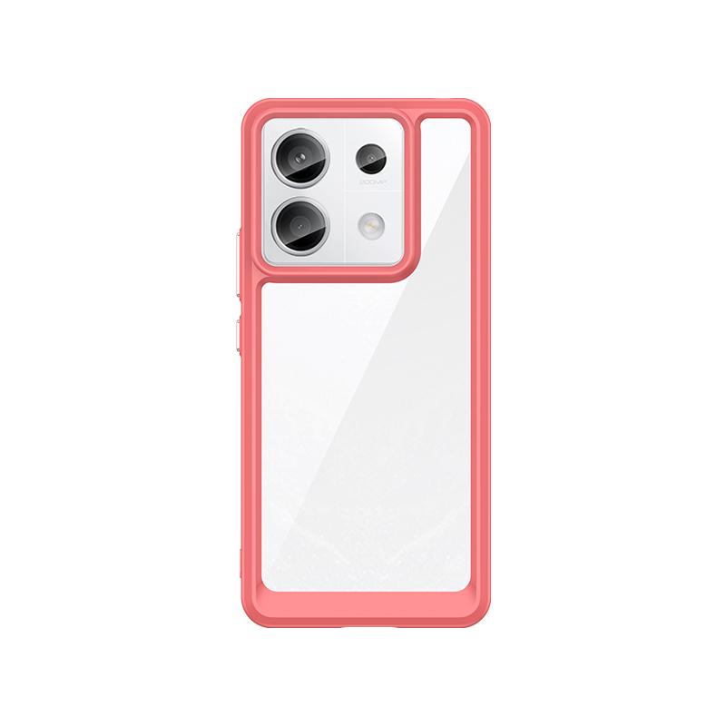 Transparent Phone Case For Xiaomi Poco X6 5G Case Bumper Anti-knock Silicone Color Back Cover Poco X6 5G Case For Poco X6 Pro 5G